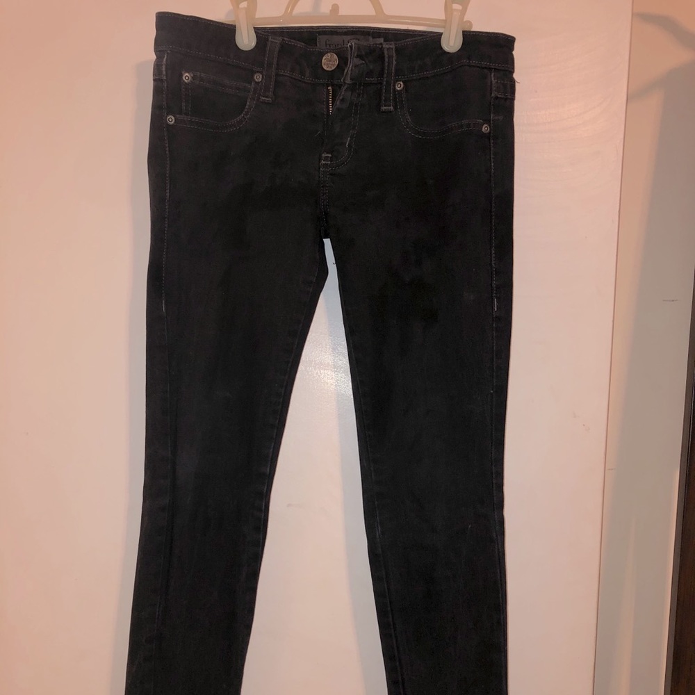 Frankie Bs faded black jeans